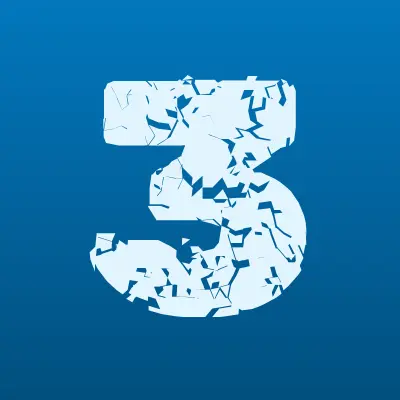 3D vision, студия, лого-визитка