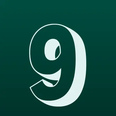 9-ка, салон-магазин бильярда, лого-визитка