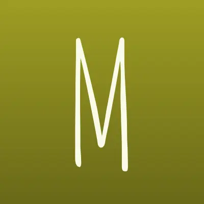 Мята, флористический салон, лого-визитка